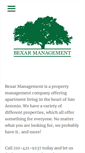 Mobile Screenshot of bexarmanagement.com